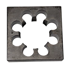 Morse 2" 11-1/2 Pitch NPT Square Threading Die 4" x 4" Vintage USA