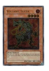 Yugioh- 1X Volcanic Slicer - Ultimate - Unlimited - FOTB-EN012 - Light Play