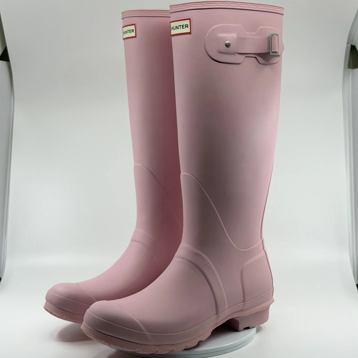 Hunter Pink Rubber Boots for Women for sale | eBay