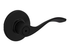 Kwikset Balboa Interior Privacy Door Handle with Lock, Door Lever For Bathroom