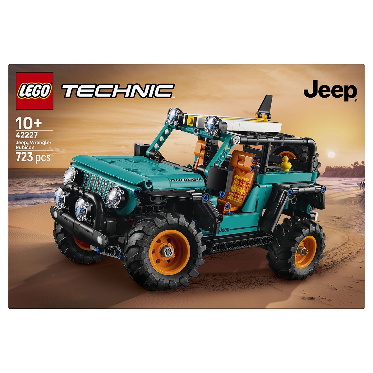 Lego Technic Jeep Wrangler Rubicon Suv Car Toy 42227 - Image 8