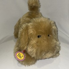Vintage 1996 Eden Arthur Plush Dog Puppy PAL 12" Marc Brown Red Collar W/ Tag