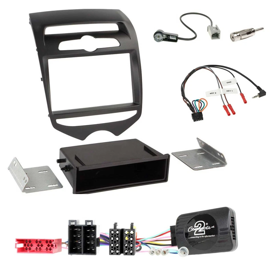 Pioneer Bluetooth DAB USB Lenkrad Autoradio für Hyundai ix20 ab 2010 man. Klima - Bild 3 von 4