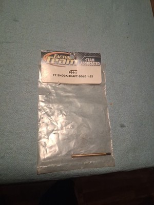 Team Associated Ft Gold Shock Shaft 1.02 in Stroke Front, ASC6417 Electric