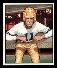 1950 Bowman Football #88 Howard Hartley EX/MT *e1
