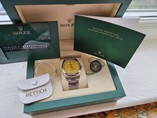 2021 Rolex Oyster Perpetual 41mm Yellow 124300 Full Set Box, Card And Reciept