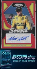 2024 Panini Prizm #S-MKH Matt Kenseth Scripts Red #/99