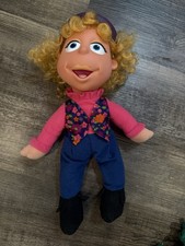 Vintage 1994 Fisher-Price PBS Puzzle Place Plush Blond Girl Doll Jody Silver