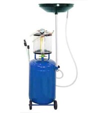 80L Waste Oil Drainer Tank Portable Garage Drain Drainer Large Container