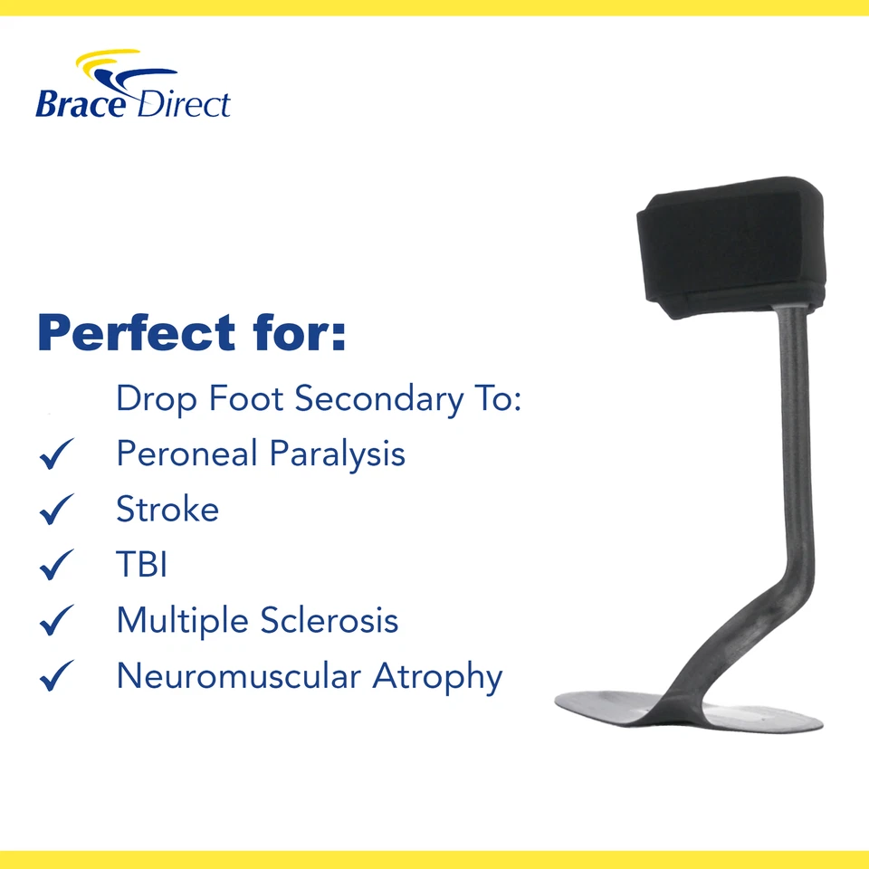 Гибкий из углеродного волокна AFO - легкий дизайн для Drop Foot для Gait Help PDAC L1951 - Изображение 2 из 4