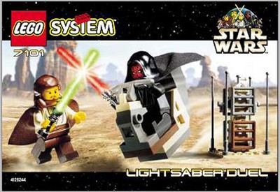 INSTRUCTION MANUAL For LEGO 7101 Star Wars Lightsaber Duel