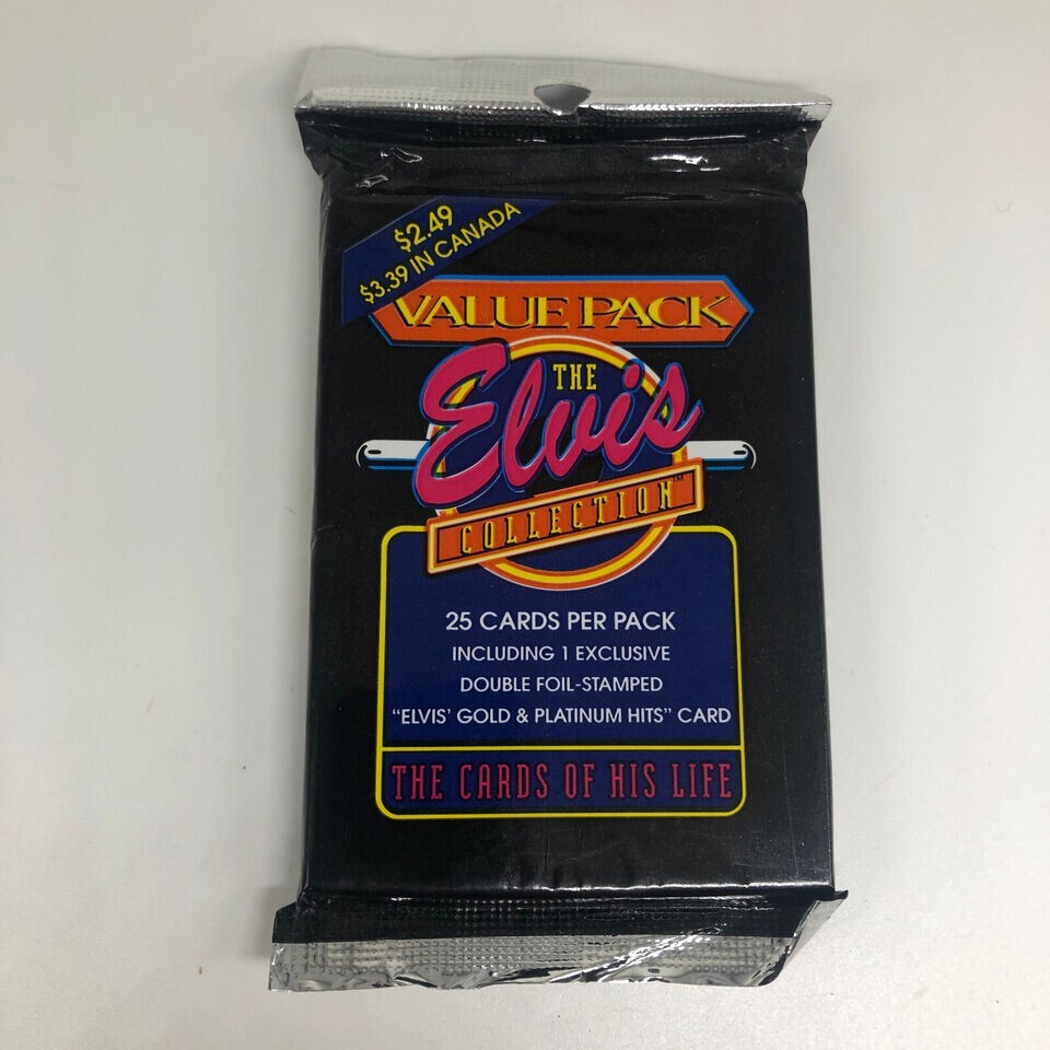 ELVIS トレーディングカード 約100枚セット 1993 THE ELVIS COLLECTION VALUE PACK 25 CARDS OF HIS LIFE THE