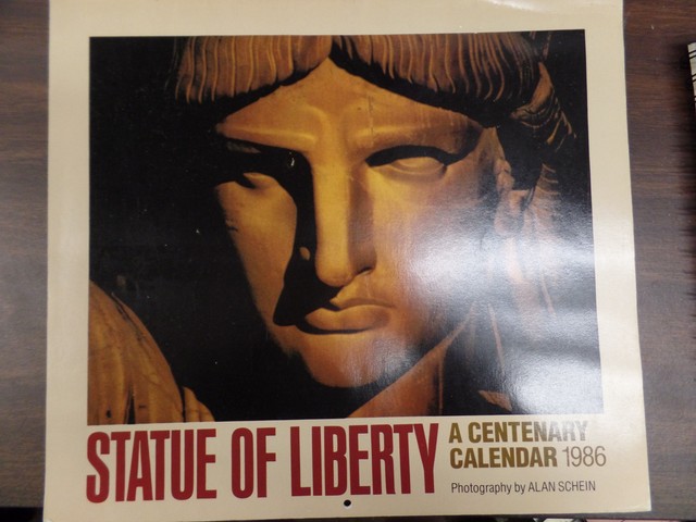 Statue Of Liberty 1986 A Centenary CALENDAR 121215 TLJC EBay