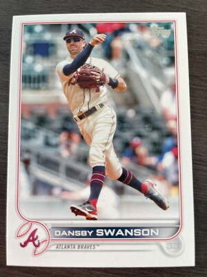 2022 Topps Series 2 Dansby Swanson #507 Advanced Stats Parallel SP serial /300