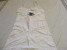 Womens active basic eyeball white tank top sz m