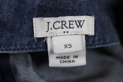 Robe Chambray J.Crew Factory Modèle Cara - Taille S, Neuve Avec étiquettes, Coupe Régulière, Style Décontracté Chic