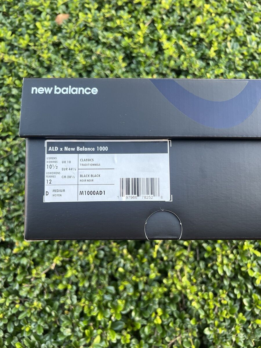Aime Leon Dore x New Balance 1000 ALD Size 10.5 Mens Black Aime Leon Dore x New Balance 1000 ALD Size 10.5 Mens Black