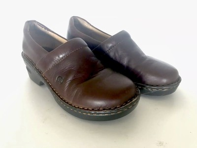born leather loafers