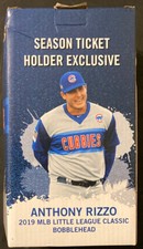 Chicago Cubs Anthony Rizzo 2019 MLB Little League Classic Bobblehead RARE