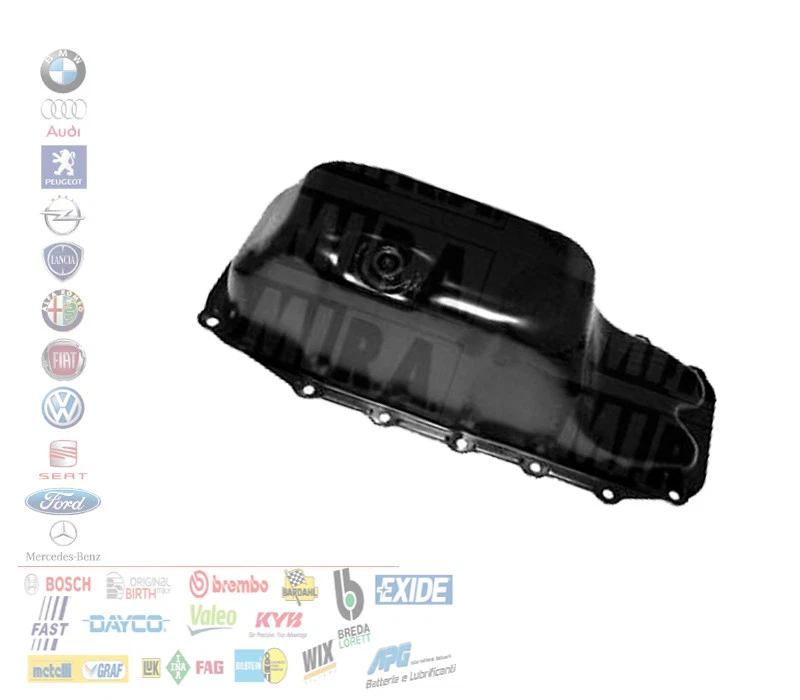 Coppa Dell'Olio In Metallo Per Fiat Bravo, Doblo, Punto, Panda, Qubo, Strada E Altri