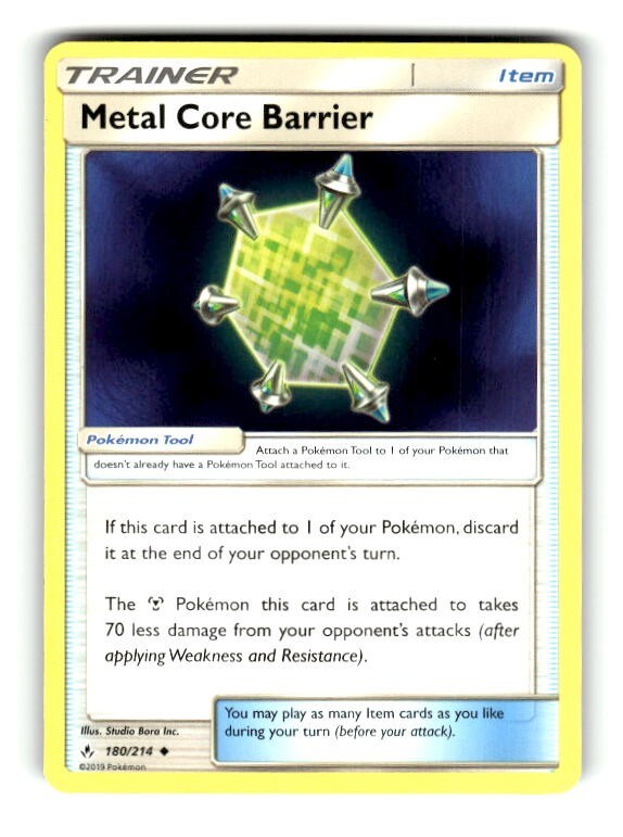 Pokemon Unbroken Bonds Metal Core Barrier 180/214