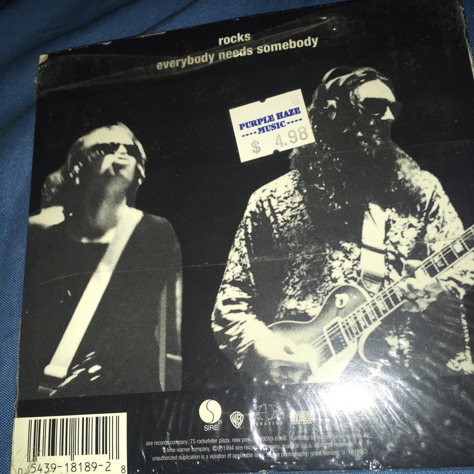Rocks [Single] by Primal Scream (Group) (CD, Mar-1994, Sire) for sale ...
