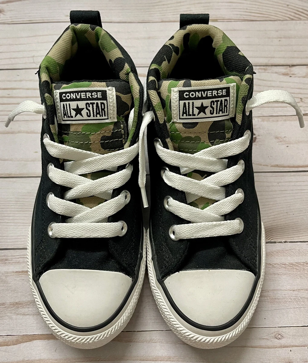 Khaki hotsell converse kids