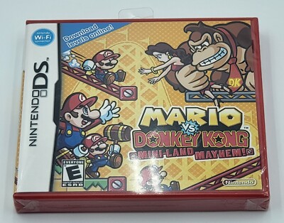 Mario vs. Donkey Kong: Mini-Land Mayhem Factory Sealed  