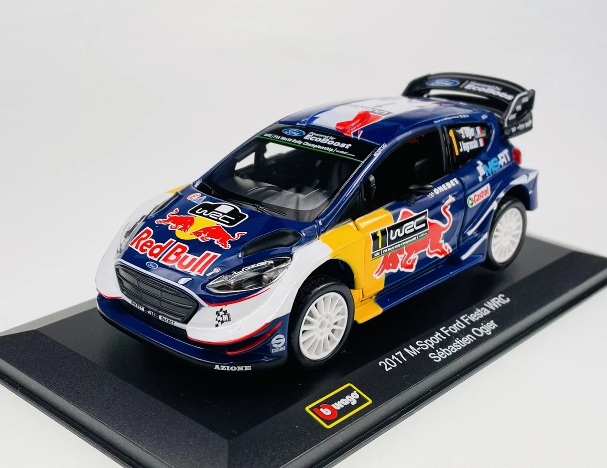 BBURAGO RALLY 2017 M SPORT FORD FIESTA SEBASTIEN OGIER 1 32 NEW IN BOX DIECAST