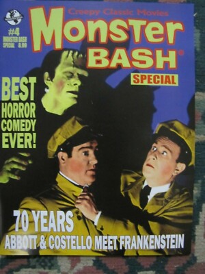 Monster Bash Special # 4 Uncirculated  Abbott & Costello Meet Frankenstein