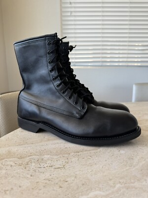Altama Delta Corporation Combat Vintage 80s Military Boots Black
