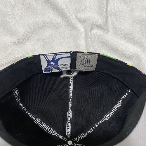 Cappello Flat Bill Splatter Vernice Neon Ricamato Washington DC Taglia XL City Splatter - Foto 6 di 11