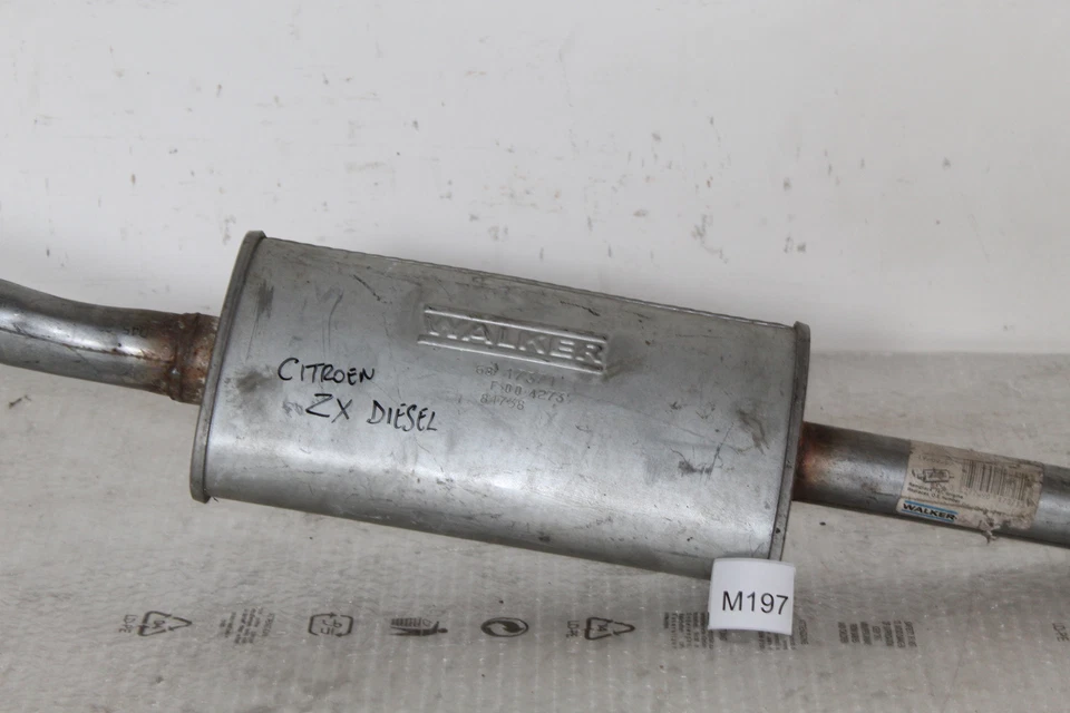 Centre Silencer Exhaust Citroen Zx 1.1 1.4 1100 1400 Petrol 91>97 40 44 55 Kw - Image 2 of 2