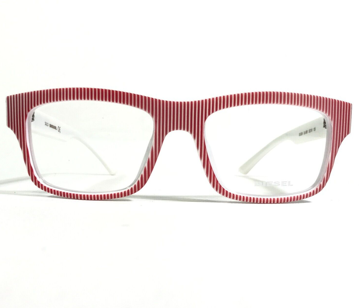 Diesel Eyeglasses Frames DL5034 Col.068 Red White Striped  display picture 1