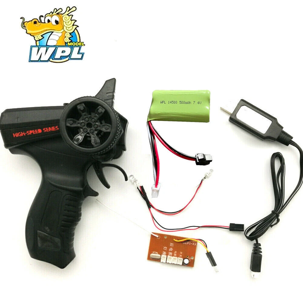 Remote Control Receiver Lipo Battery Charger for WPL C24K C44K