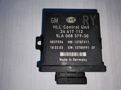 03 - 04  Saab 9-3 Headlight leveling control module  Zenon headlights 24417112