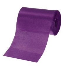4 Inches x 24 Yards Dark Purple Satin Ribbon for Gift Decoration