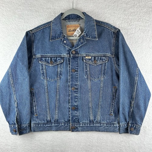 Levis Strauss Signature Denim Jacket Mens Size L Trucker Type 3 Vintage Y2K 2005 - Image 1