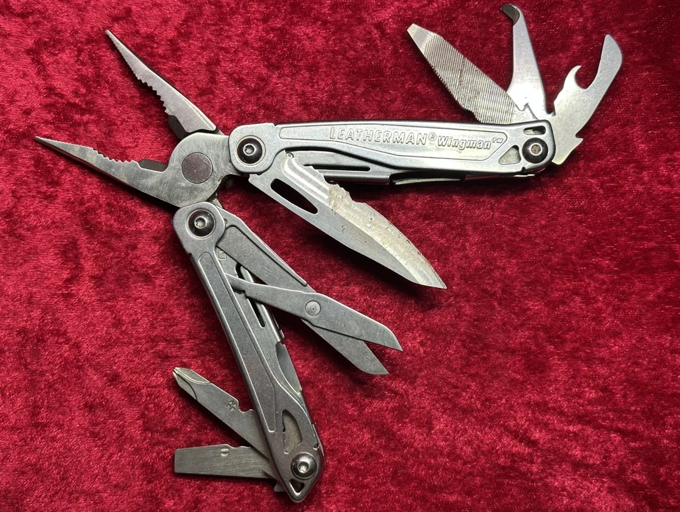 Leatherman WingMan Stainless 9 Tool Multi-Tool No Sheath Random Pick Used (379) - Image 2 of 4