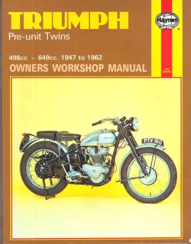 Triumph Bonneville Haynes Motorcycle Repair Manuals & Literature