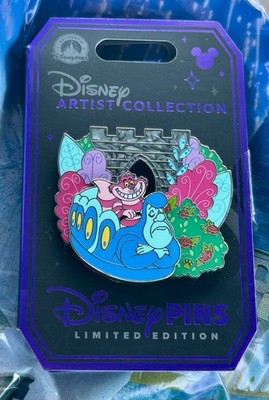 2026 Disney Parks Artist Series Alice In Wonderland Cheshire Pin IN HAND