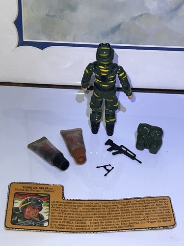 GI Joe Estrela Tiger Force Dusty Felino Brazil Comandos Em Acao Mint FC - Picture 4 of 5