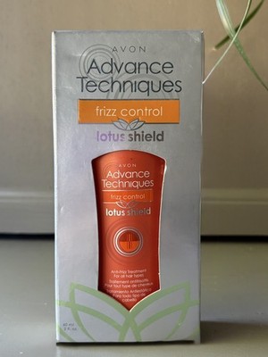 Avon Advance Techniques Frizz Control Lotus Shield Anti Frizz 2 oz - NEW IN BOX!