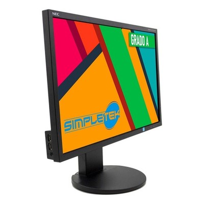 NEC Multisync EA223WM Monitor LCD Display 22'' HD DP VGA DVI VESA Speakers
