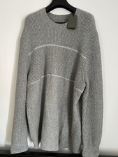 Image of Grey AllSaints Split Crew Sweater