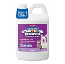 OdorPet Pet Stain Remover and Odor Eliminator - 64 Oz Makes 2.55 Gallons of ...