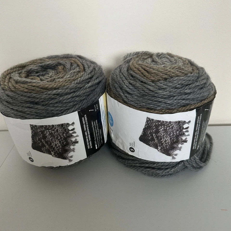 Yarnspirations Caron Tea Cakes Hilo Manteca de Karité 8.5 OZ 204 Yardas Lote de 2 Foto 3 de 4