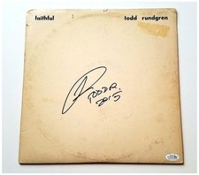 Todd Rundgren Signed Autographed Faithful Album LP ACOA