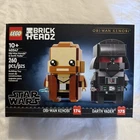 LEGO 40547 BrickHeadz Star Wars Obi-Wan Kenobi & Darth Vader New in Unopened Box