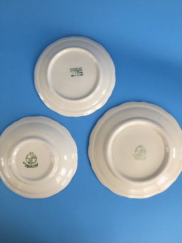 Restaurantware Bundle (3) Syracuse China Strawberry Hill Pattern USA Made - Picture 10 of 11